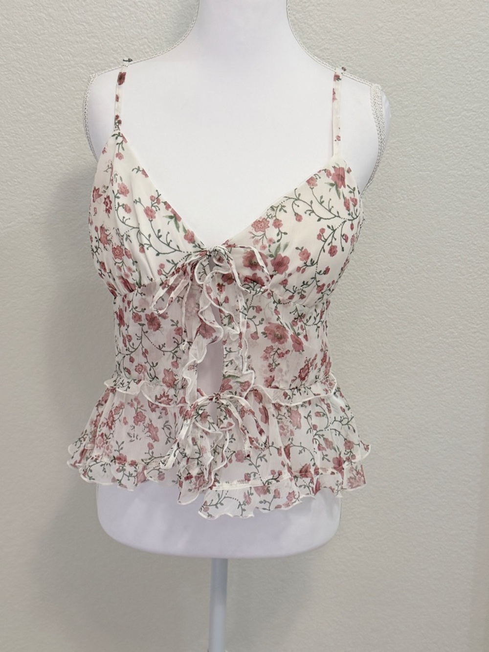 NWT Hollister Floral Tank Top